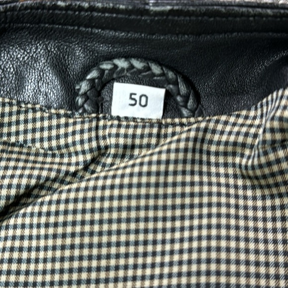 Vintage Rover & Lakes Germany Leather Motorcycle Vest Size 50 42" Chest - Picture 10 of 11